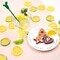 30-Piece Artificial Lemon Set – 20 Faux Lemon Slices & 10 Fake Lemon Blocks, Double-Sided Realistic Fruit for Party Décor, Vase Fillers, Tumbler Toppers, and DIY Crafts